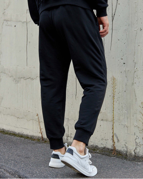 Спортивні штани джогери чорні