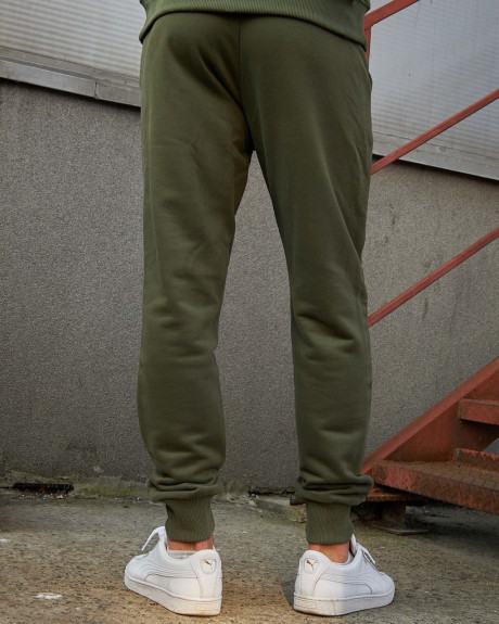 Спортивні штани джогери хакі