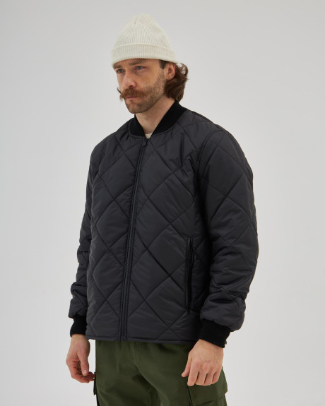 Стьобана куртка чорна