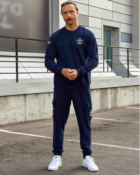 Світшот синій з нашивками 831 БрТА Світшот синій з нашивками 831 БрТА